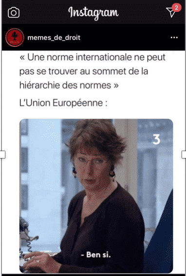 Meme Hiérarchie des normes
