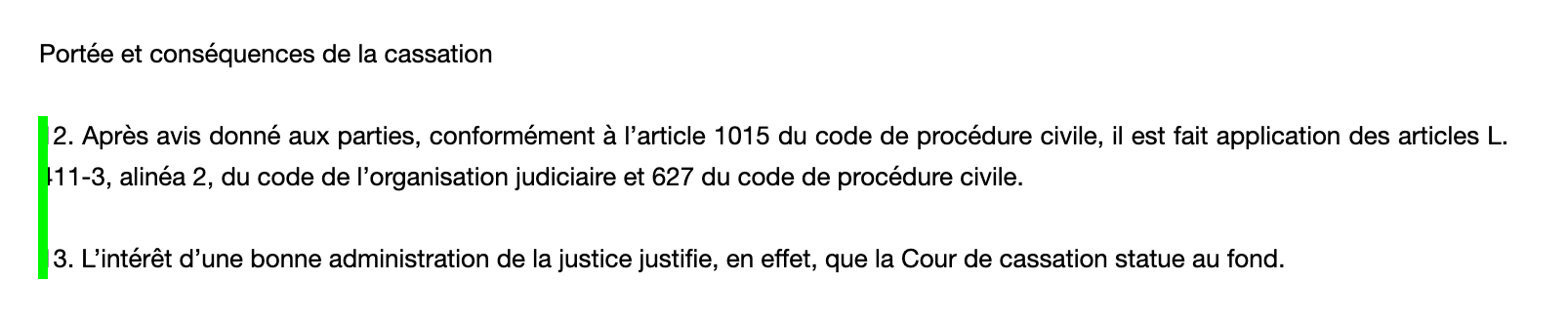 Image 2 Cassation sans renvoi