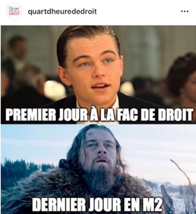Premier jour fac de droit vs dernier jour