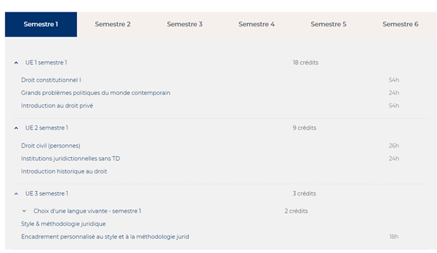 Programme Panthon sorbonne