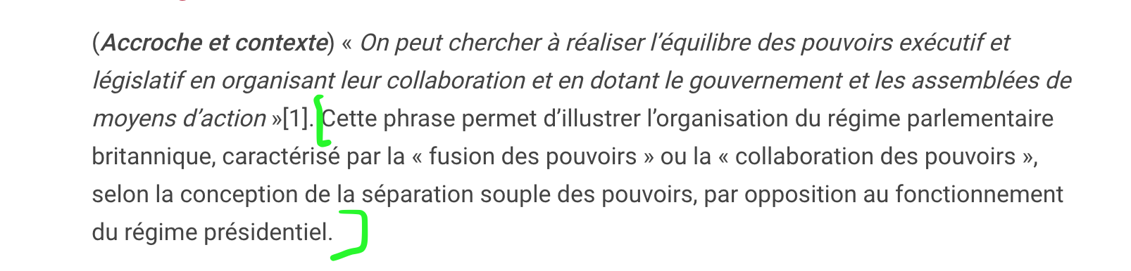 Phrase contexte dissertation juridique