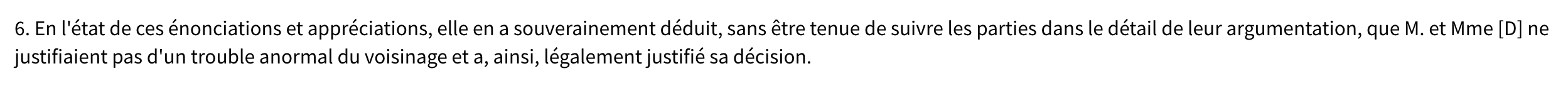 Illustration appreciation souveraine fiche de jurisprudence