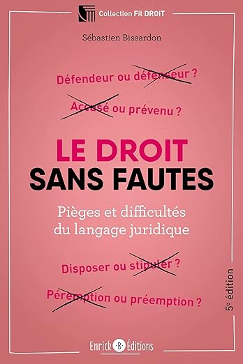 Le droit sans faute