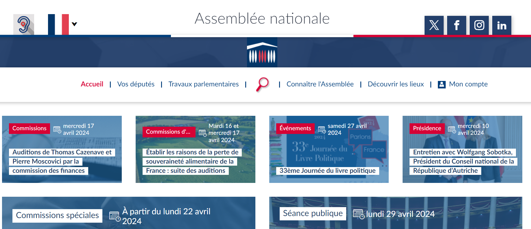 Veille juridiquee Assemblee nationale