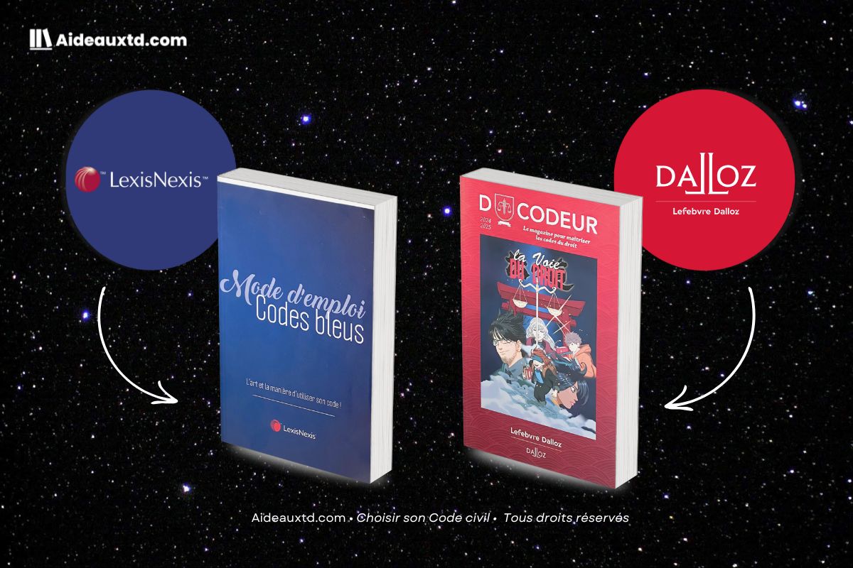 Guides Dalloz et LexisNexis. Couvertures