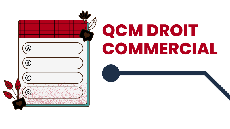 QCM, Quiz – Droit commercial